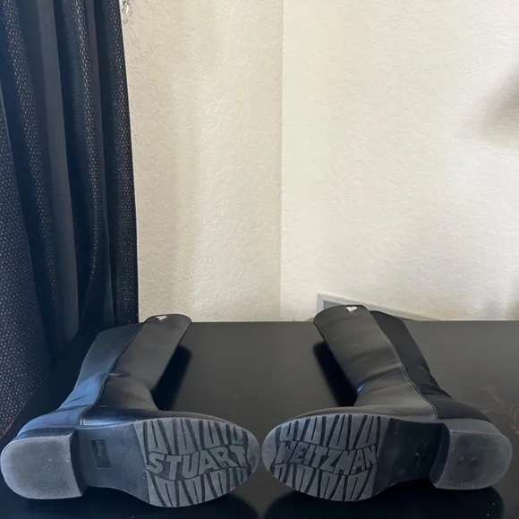 Stuart Weitzmann 5050 Black Knee High Black Boot. Size 4 - Picture 11 of 11